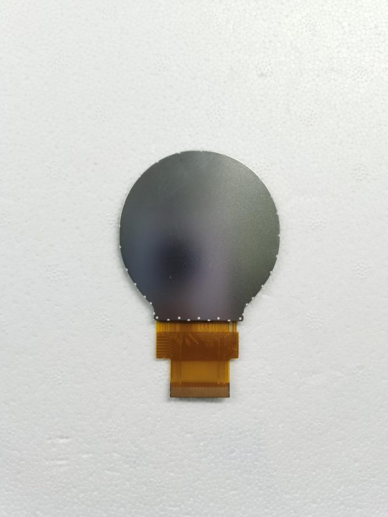 round TFT display