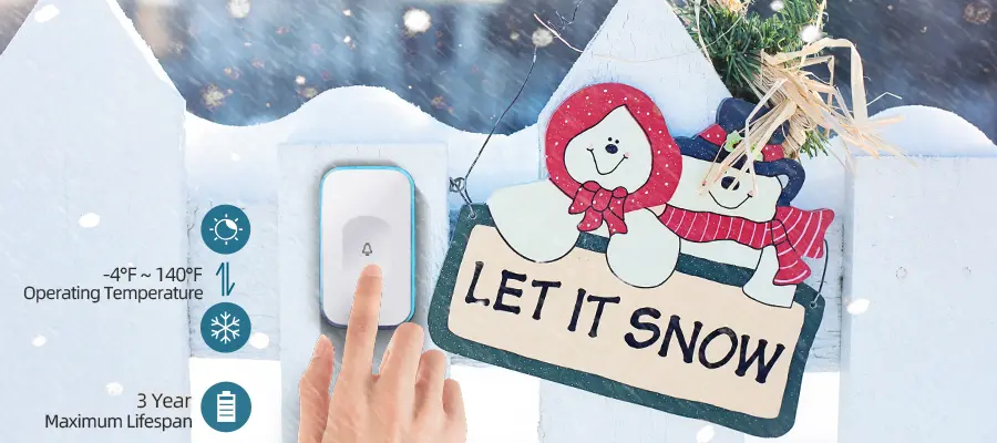 waterproof doorbell