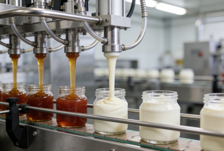 volumetric piston filler