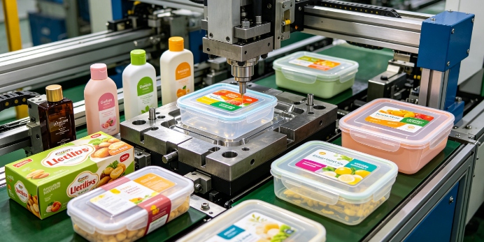 In mold labeling