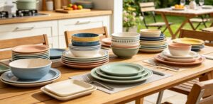 melamine dinnerware