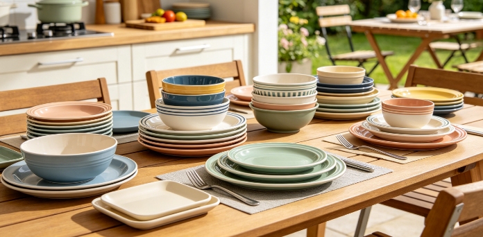 melamine dinnerware