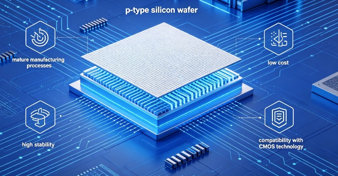 p-type silicon wafer