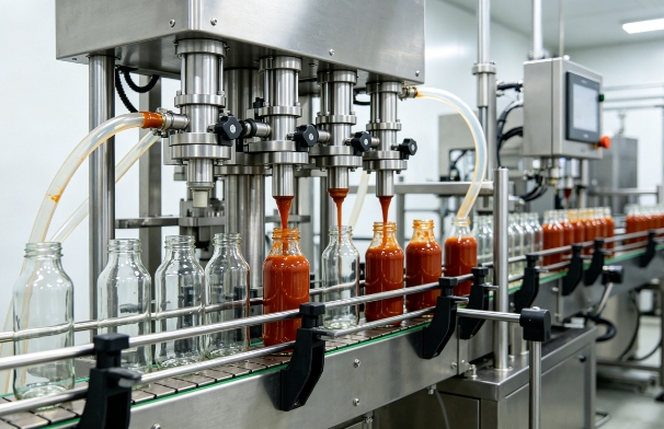 sauce bottling machine