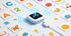 talking flash cards educational toys