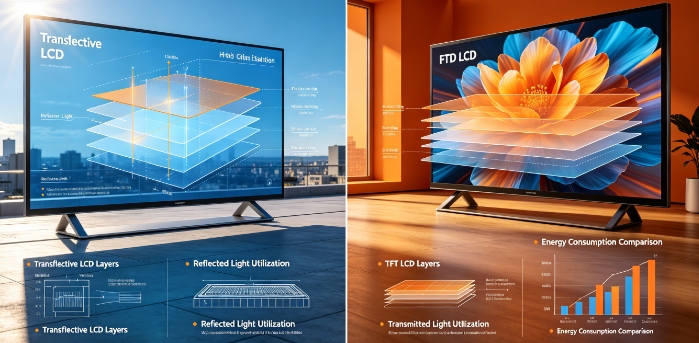 transflective LCD