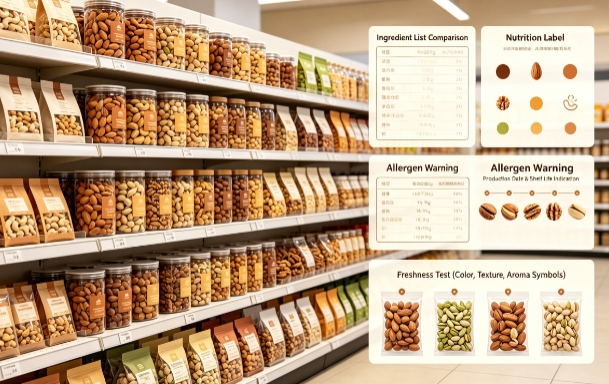 mixed nuts snacks